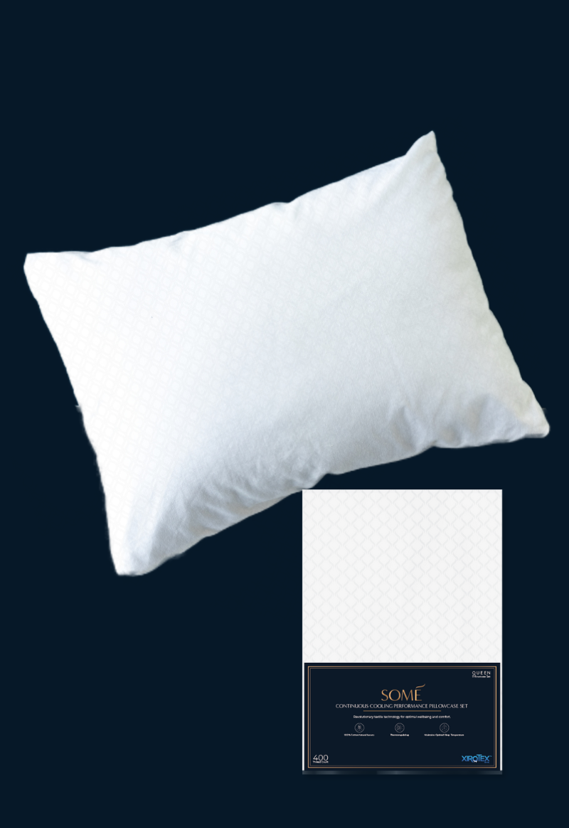 Temperature Regulating Pillowcases