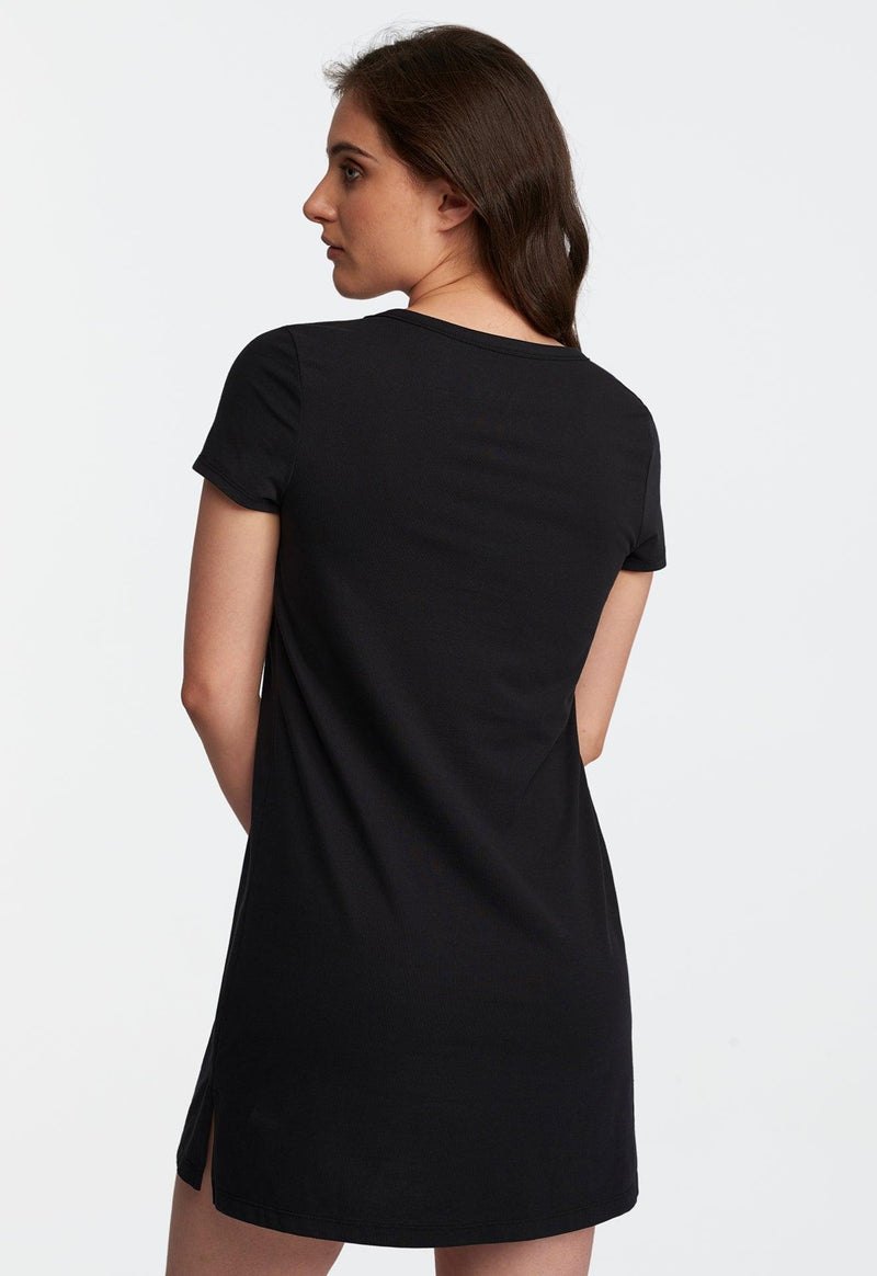 V Neck Sleep Shirt | Women's Sleep Shirt | Lusomé Sleepwear USA