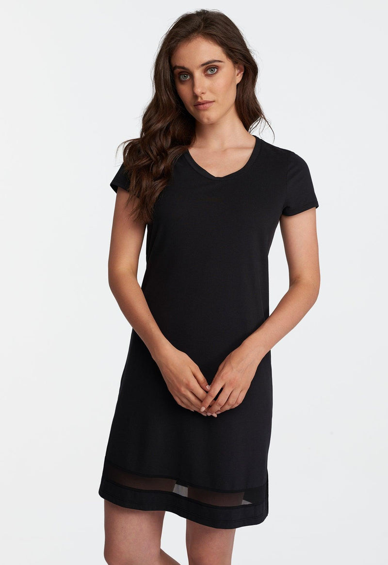 Short Sleeve Nightie | Short Sleeve Night Dress | Lusomé Sleepwear USA