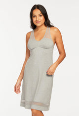 Women's Racerback Nightgown | Women's Nightgown | Lusomé Sleepwear USA