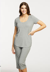 Women's Short Sleeve T Shirt | Short Sleeve Tee | Lusomé Sleepwear USA